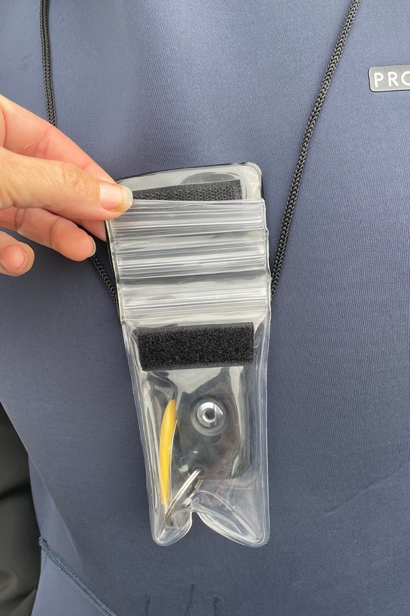 Riding Not Hiding Waterproof Key Case