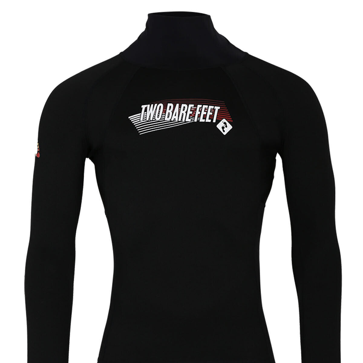 Two Bare Feet Thermal Long Sleeve Rash Vest (Black)