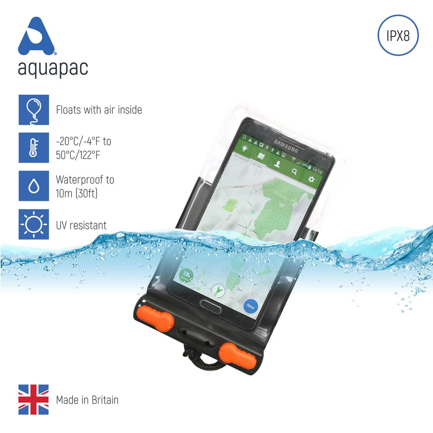 Aquasac Budget Waterproof Phone Case