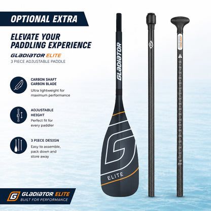 Gladiator Elite 12'6 x 30" x 5.9" S Inflatable Paddleboard