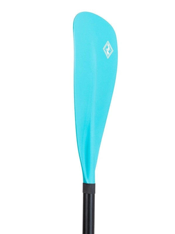 Two Bare Feet Fibreglass Hybrid SUP to Kayak Paddle Conversion - Additional Blade Only (Aqua)