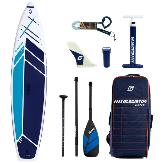 Gladiator Elite 11'4" x 32" x 4.7" Inflatable Paddleboard