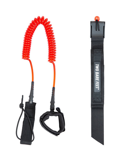 Two Bare Feet SUP Leash & Quick Release Waist Belt Package