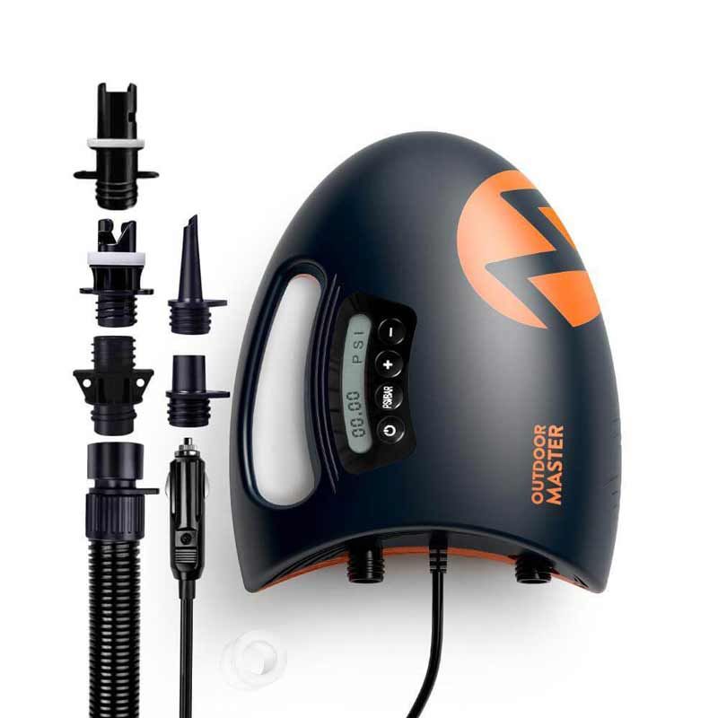 Outdoor Masters Shark II - Electric Paddleboard Pump