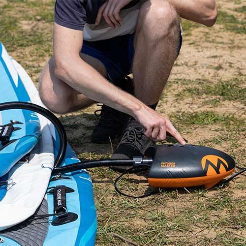 Outdoor Masters Shark II - Electric Paddleboard Pump