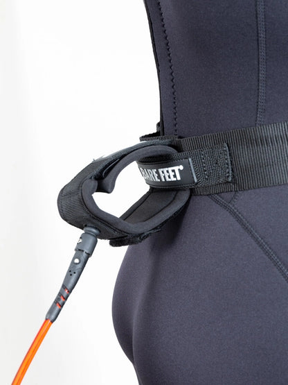 Two Bare Feet SUP Leash & Quick Release Waist Belt Package