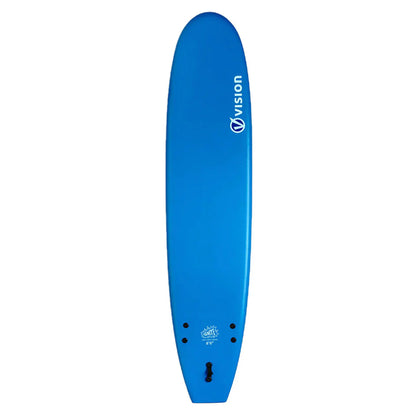 Vision Ignite Foam Surfboard - 8ft Navy/Blue