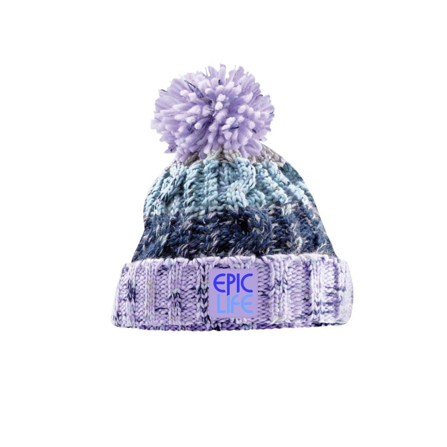 Corkscrew Pom Pom Beanie