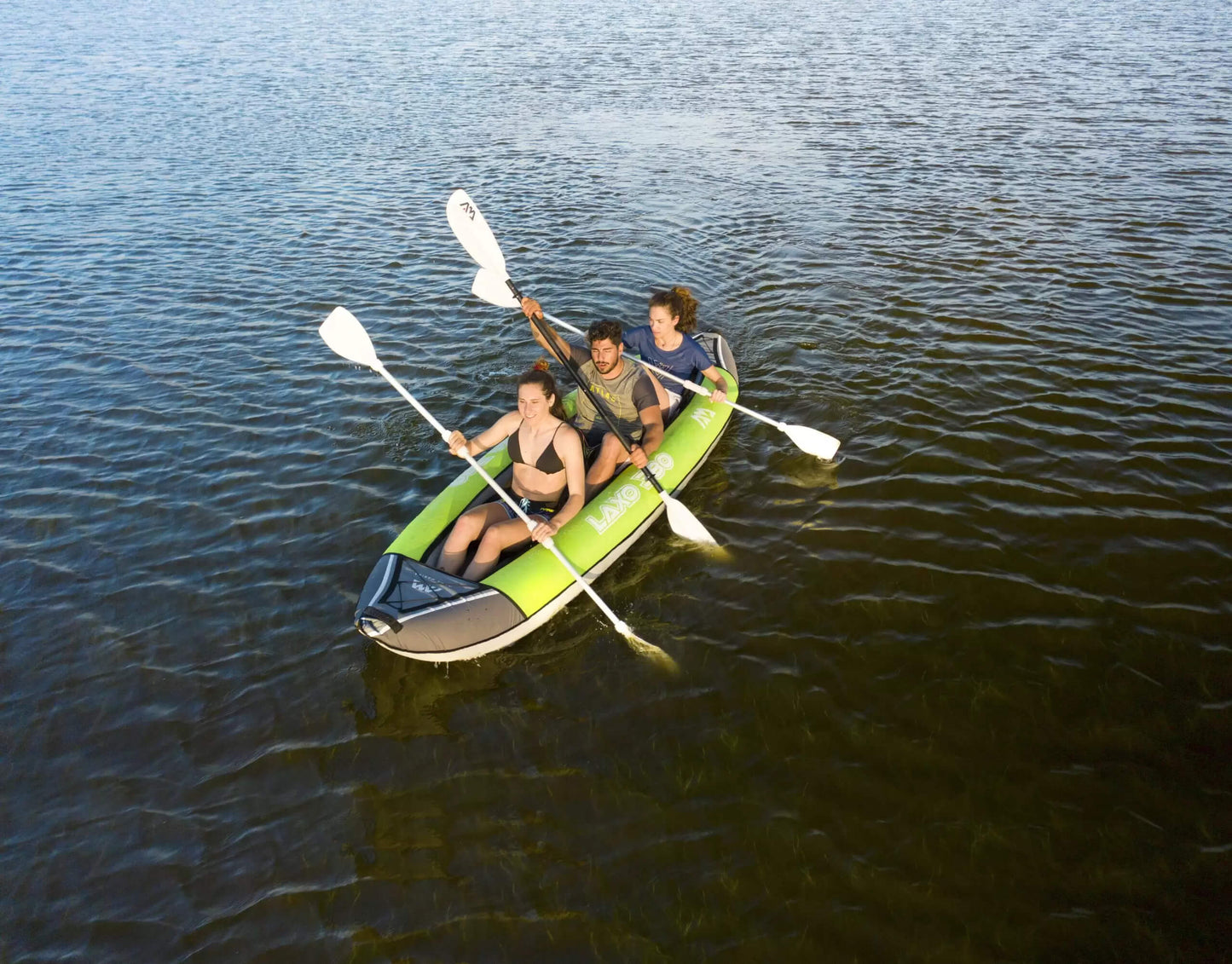 Aqua Marina Laxo-380 Inflatable Heavy Duty 3 Man Kayak