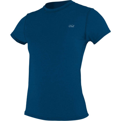 O'Neill Blue Print Short Sleeve Sun Shirt - Women's