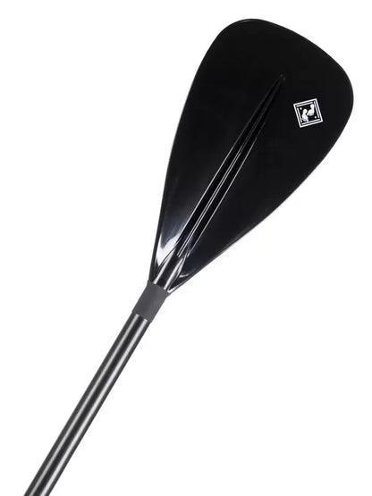 Two Bare Feet Standard 3 Piece Aluminium SUP Paddle (Black)