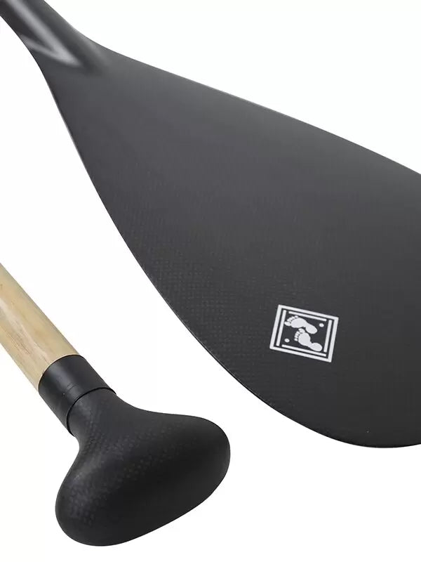 Two Bare Feet Bamboo Carbon Pro 2-Piece SUP Paddle