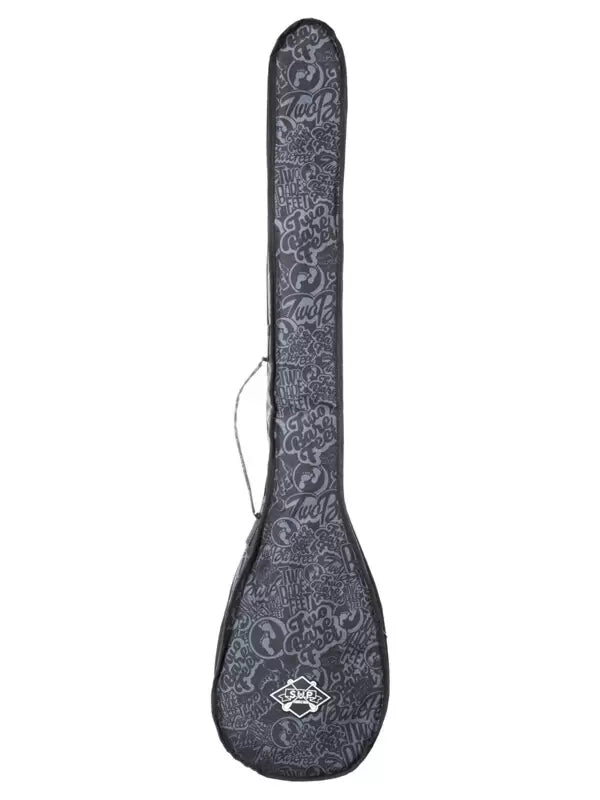 Two Bare Feet Classic Print 3 Piece SUP Paddle Bag (Black/Grey)