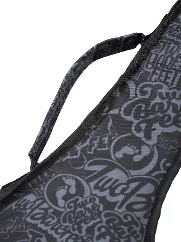 Two Bare Feet Classic Print 3 Piece SUP Paddle Bag (Black/Grey)