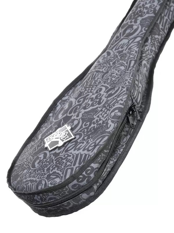 Two Bare Feet Classic Print 3 Piece SUP Paddle Bag (Black/Grey)