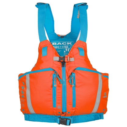 Peak UK Explorer Zip Buoyancy Aid - Orange/Blue