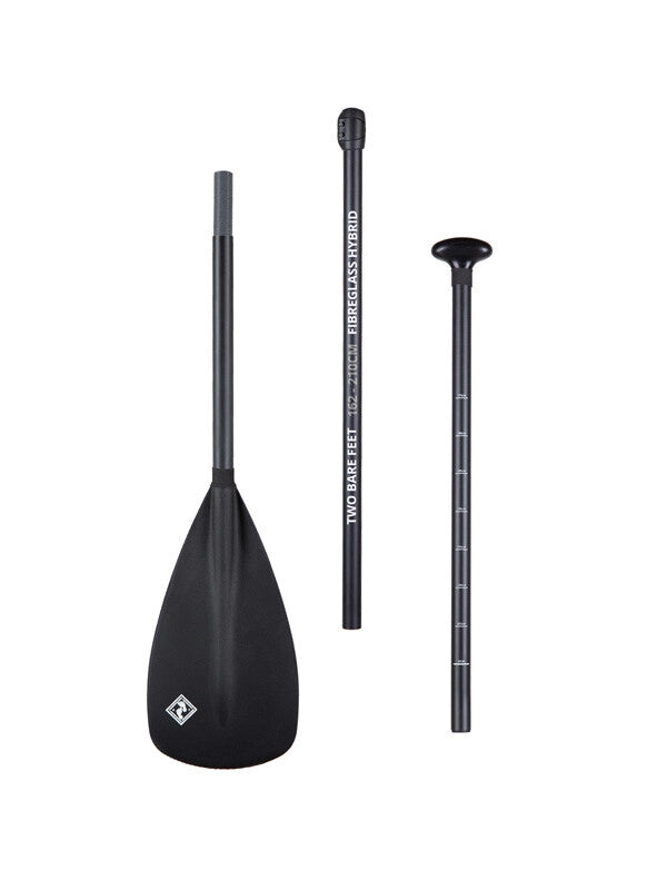 Two Bare Feet 3 Piece Fibreglass Hybrid SUP Paddle