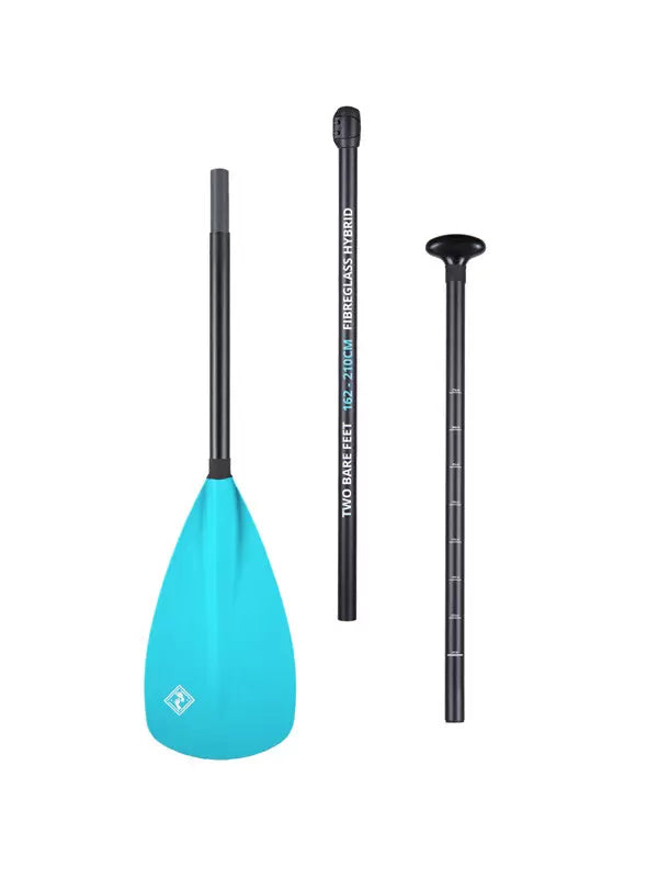 Two Bare Feet 3 Piece Fibreglass Hybrid SUP Paddle