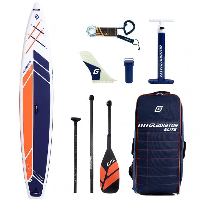 Gladiator Elite 14'0" x 30" x 6" Touring Inflatable Paddleboard