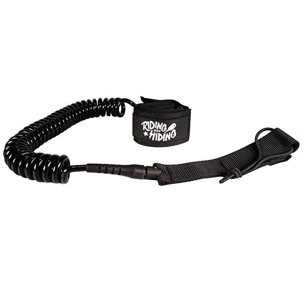 Riding Not Hiding 10ft Coiled Ankle Leash